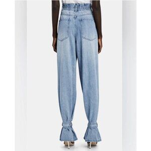 WeWoreWhat Paper Bag Belted Ankle Jeans Sz 26